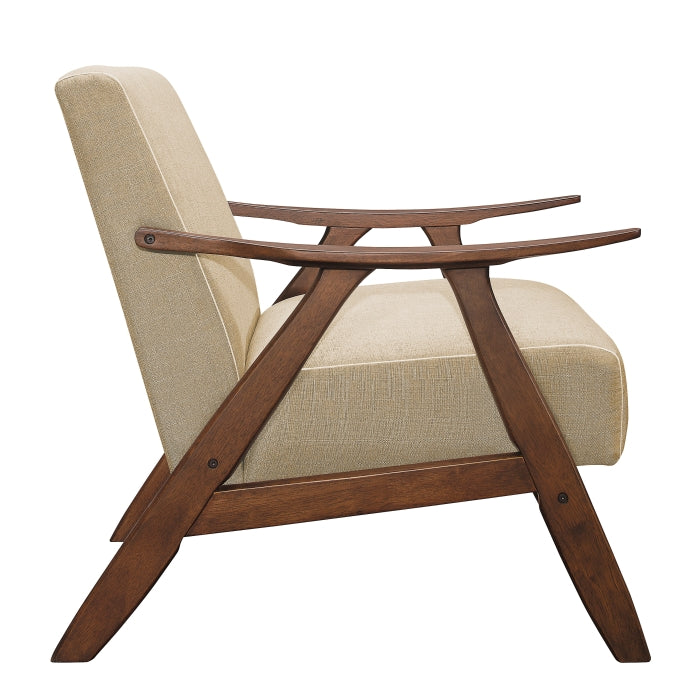 Damala Brown Accent Chair