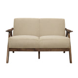 Damala Brown Love Seat