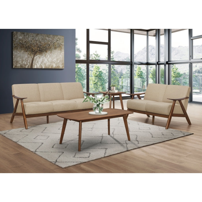 Damala Brown Love Seat