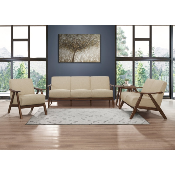 Damala Brown Accent Chair