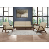 Damala Brown Accent Chair