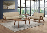 Damala Brown Love Seat