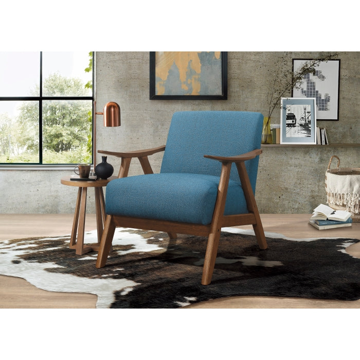 Damala Blue Accent Chair