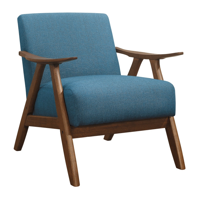 Damala Blue Accent Chair