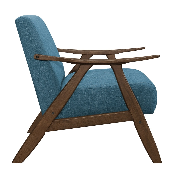 Damala Blue Accent Chair