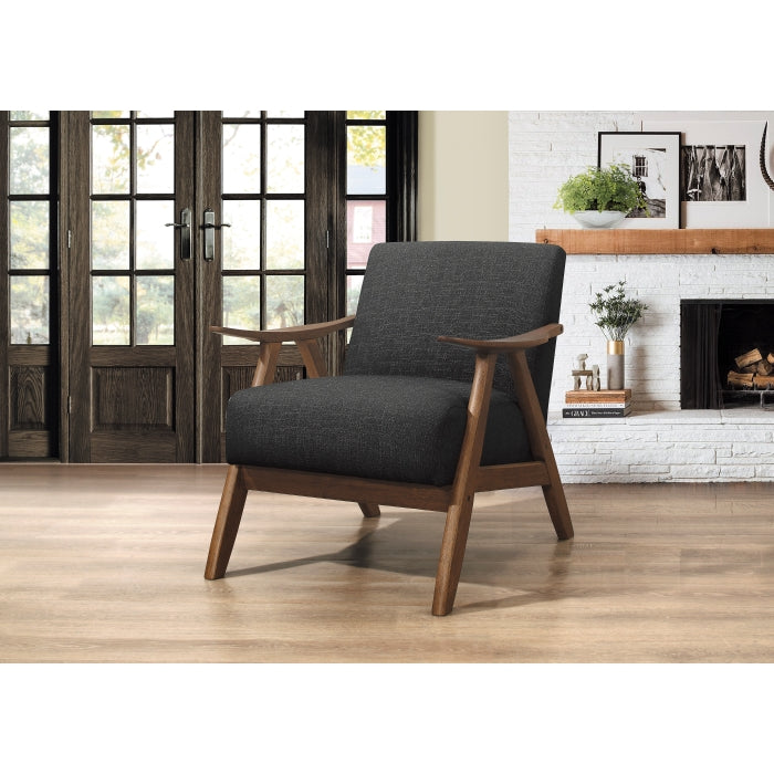 Damala Dark Gray Accent Chair