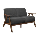 Damala Dark Gray Love Seat