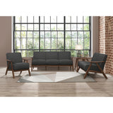 Damala Dark Gray Love Seat