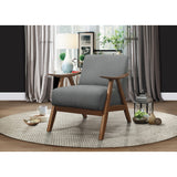 Damala Gray Accent Chair