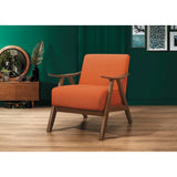 Damala Orange Accent Chair