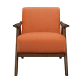 Damala Orange Accent Chair