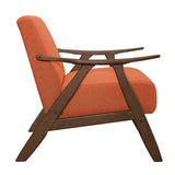 Damala Orange Accent Chair