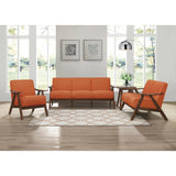 Damala Orange Accent Chair