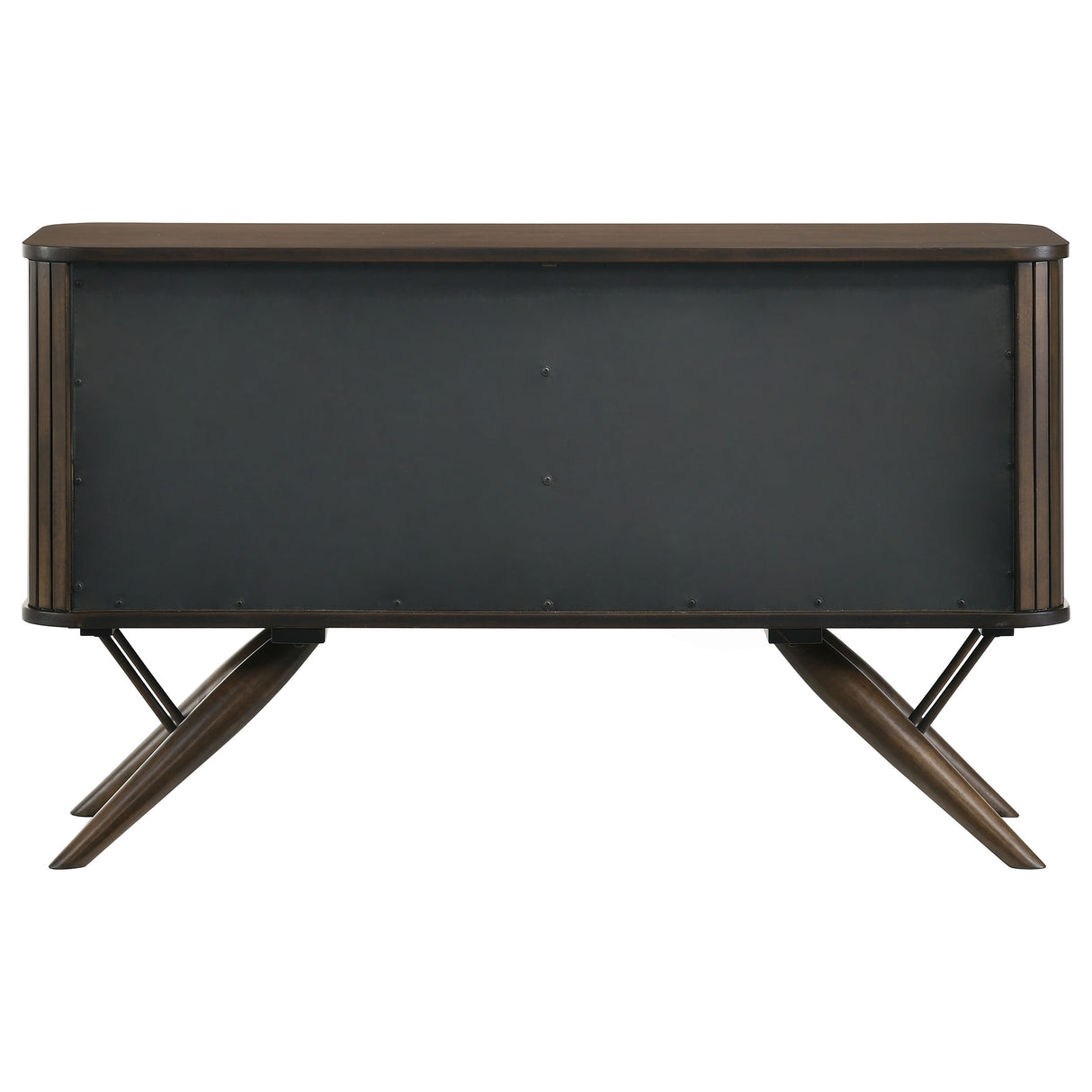 Wes 2-Door Rectangular Server Dark Walnut