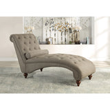 Bonne Brown-Espresso Chaise