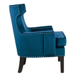 Lapis Blue Accent Chair