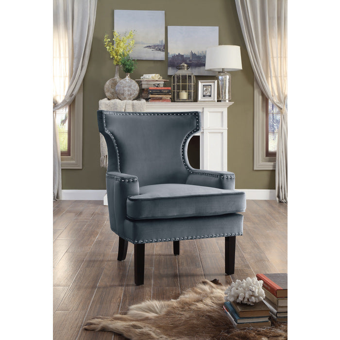 Lapis Gray Accent Chair