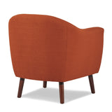 Lucille Orange Accent Chair