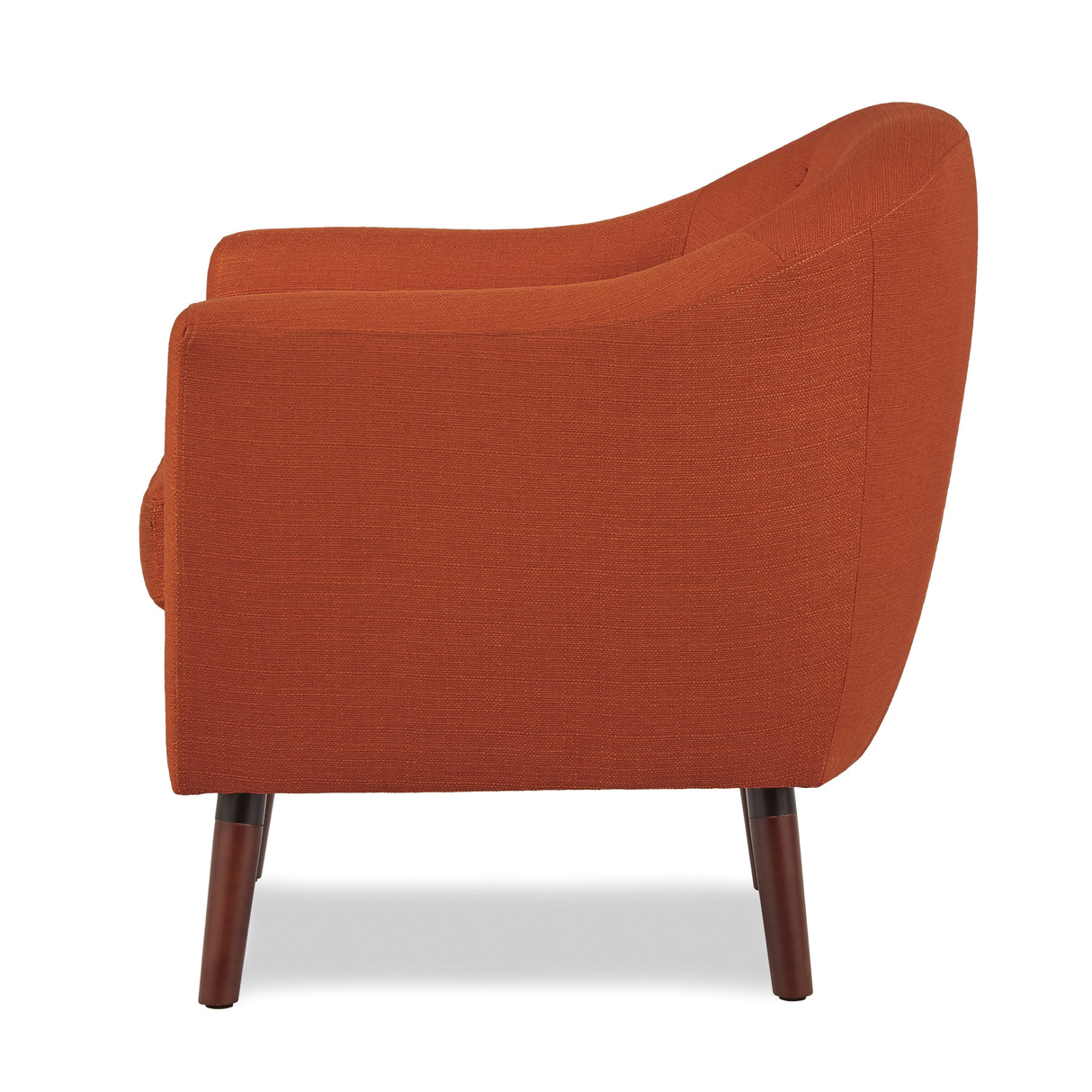 Lucille Orange Accent Chair