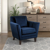 Adore Navy Blue Accent Chair