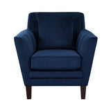 Adore Navy Blue Accent Chair