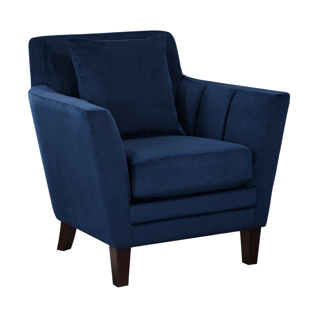 Adore Navy Blue Accent Chair