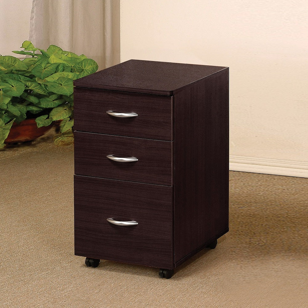 Marlow Espresso Finish File Cabinet