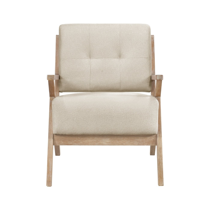 Ollen Sand-Hued Accent Chair