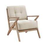 Ollen Sand-Hued Accent Chair