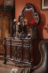 Acme Dresden Traditional Arch Bedroom Set in Cherry Oak