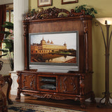 Dresden Cherry Oak Finish Entertainment Center