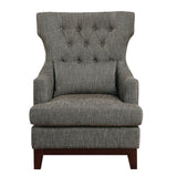 Adriano Brown-Gray Accent Chair