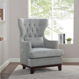 Adriano Gray Accent Chair