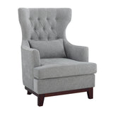 Adriano Gray Accent Chair