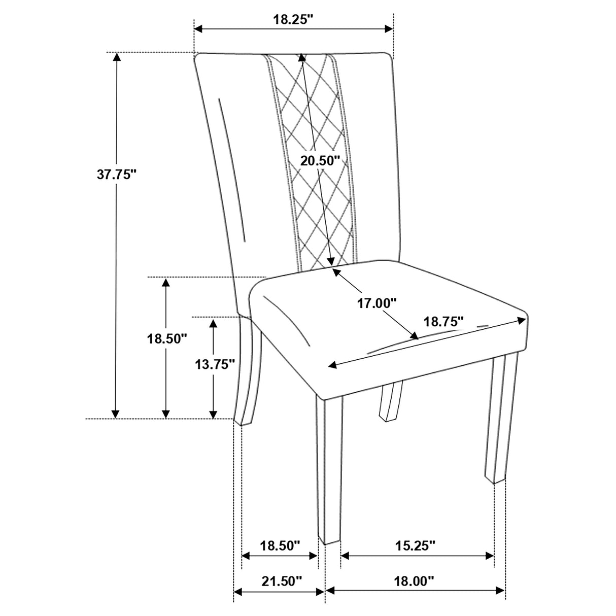 Malia Oak 5-Piece Refractory Extension Leaf Dining Table Set