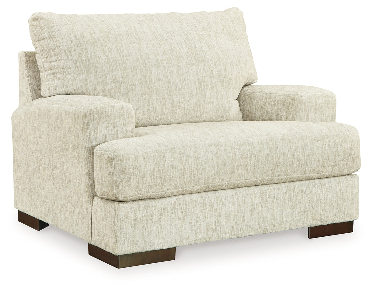 Caretti Oversized Chair and Ottoman