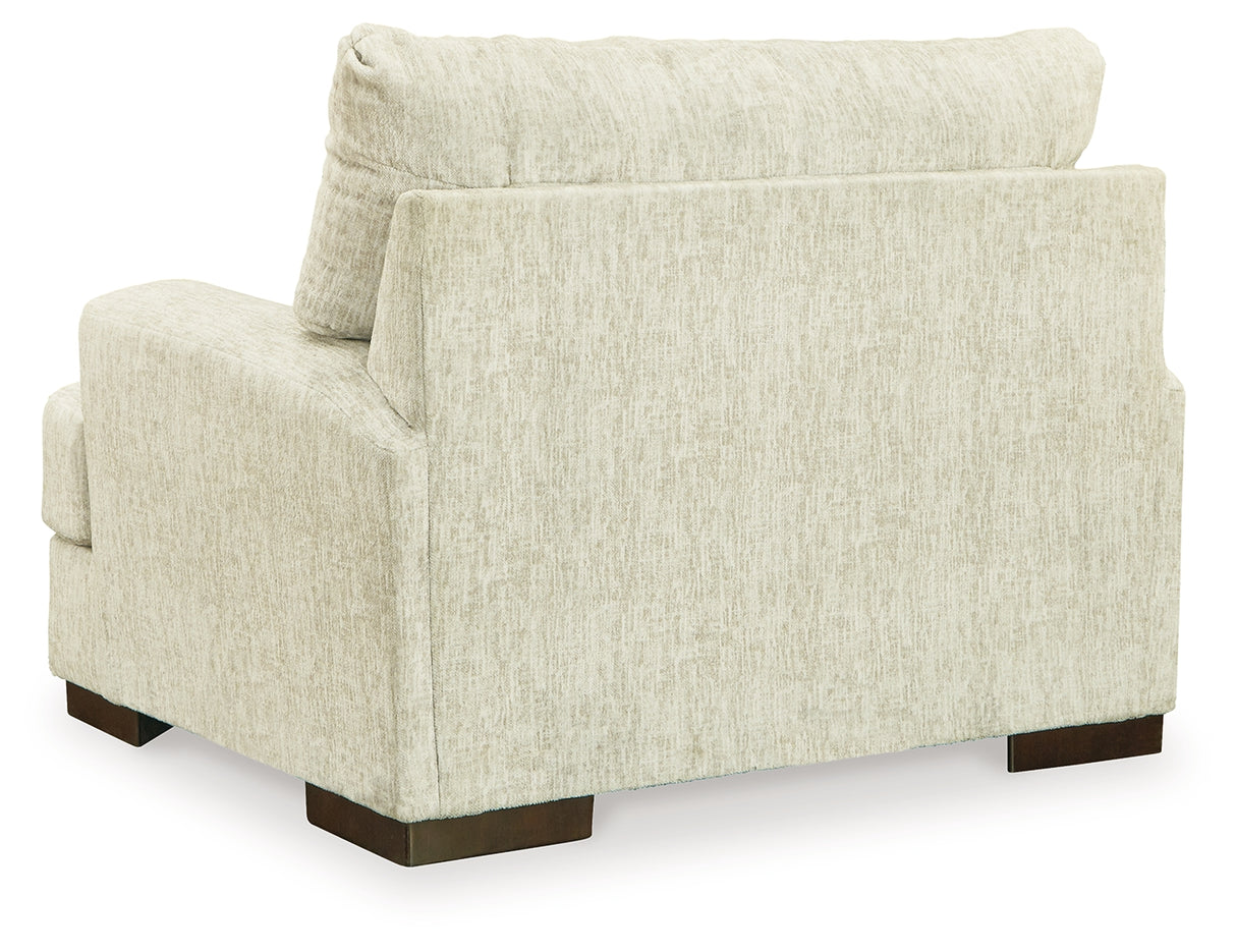 Caretti Oversized Chair and Ottoman