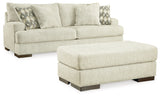 Caretti Sofa and Ottoman