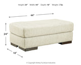 Caretti Sofa and Ottoman