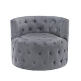 Cheswold Gray Swivel Chair