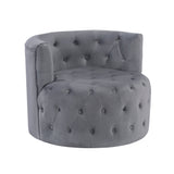 Cheswold Gray Swivel Chair