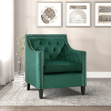 Grazioso Green Accent Chair