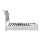 Ambrose California King Platform Bed With Footboard Storage