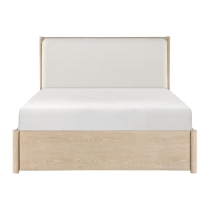 Matteo California King Platform Bed With Footboard Storage