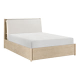 Matteo California King Platform Bed With Footboard Storage