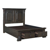 Cornwall Eastern King Platform Bed With Footboard Storage