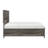 Lenior Eastern King Platform Bed With Footboard Storage