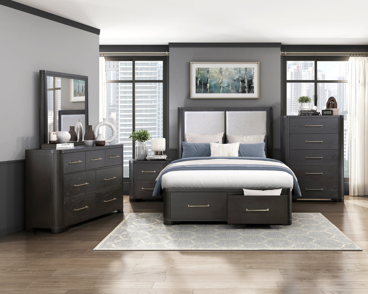 Queen Platform Bed With Footboard Storage