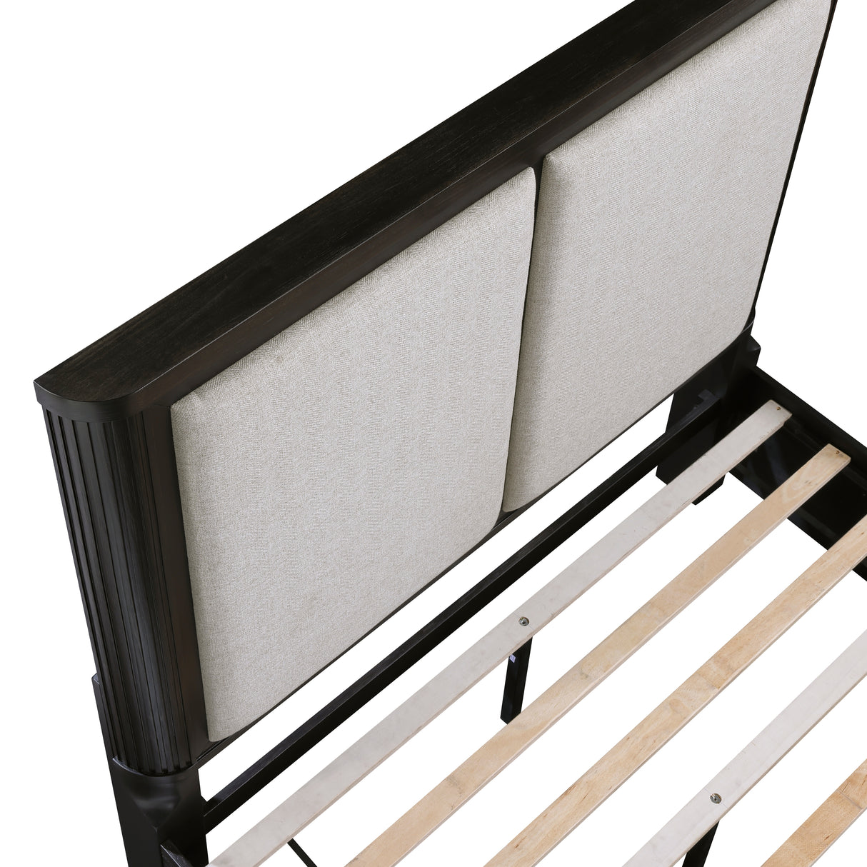 Eastern King Platform Bed With Footboard Storage