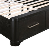 Queen Platform Bed With Footboard Storage